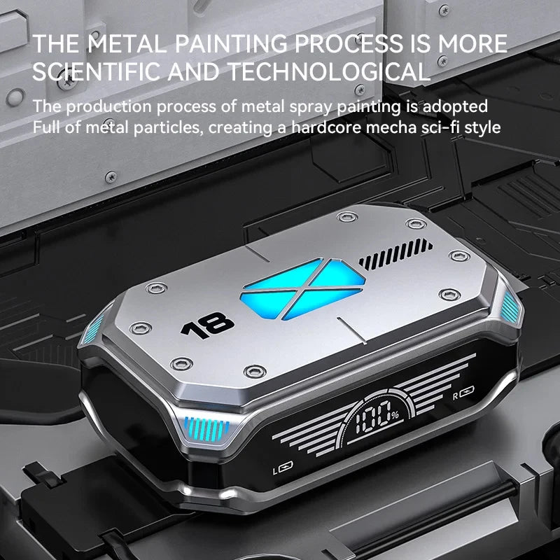 New TWS M41 5.3 Earphone Bluetooth Wireless HIFI Stereo Earbud Low Latency Gaming Headphones HD Call Waterproof Headset With Mic