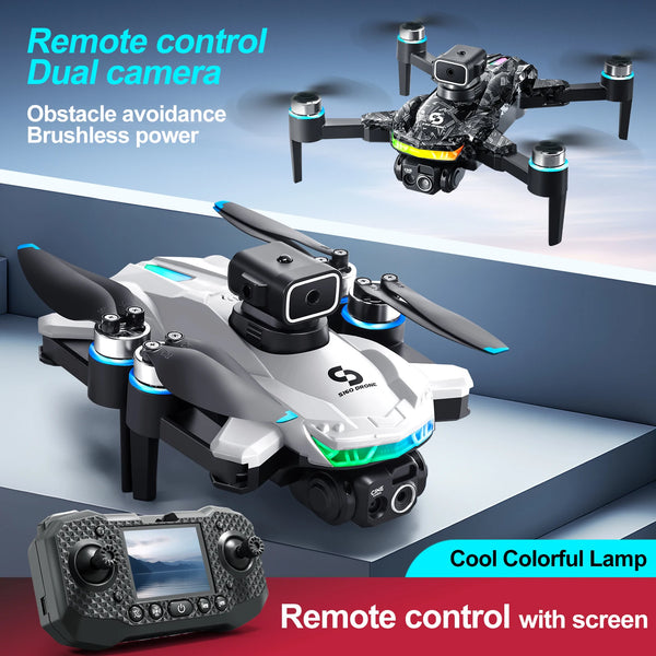 Professional 4K Drone S160 HD Dual Camera FPV WIFI Aircraft Quadcopte Obstacle Avoidance Height Hold Remote Control RC Drone