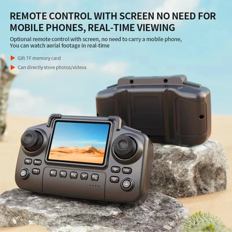 New E88 Brushless Drone Dual HD Cameras WiFi FPV Foldable Arms Night Navigation Light Remote Control RC Quadcopter Photography