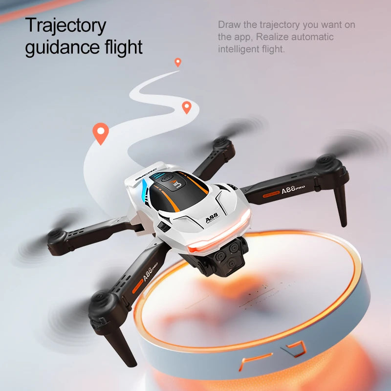 2025 A88 Drone 8K Profesional 8K Dual-Camera Photography GPS 360 Obstacle Avoidance Flow Positioning Folding Quadcopter RC New