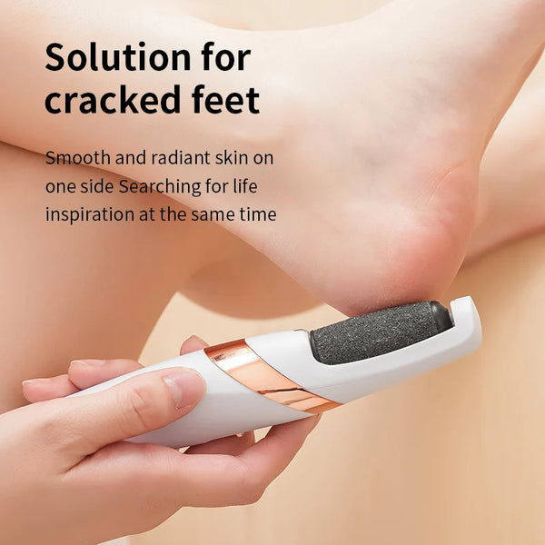 Electric Foot Grinder Automatic Foot Callus Rubbing Pedicure Dead Skin Callus Remover for Foot Rechargeable Foot Beauty Machine