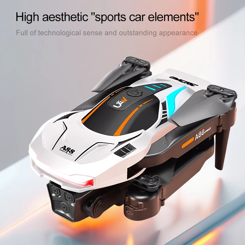 2025 A88 Drone 8K Profesional 8K Dual-Camera Photography GPS 360 Obstacle Avoidance Flow Positioning Folding Quadcopter RC New