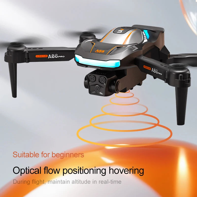 2025 A88 Drone 8K Profesional 8K Dual-Camera Photography GPS 360 Obstacle Avoidance Flow Positioning Folding Quadcopter RC New